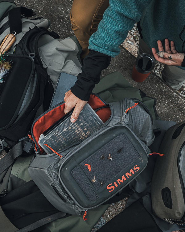 Simms Freestone Sling Pack Action